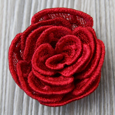 Spiral Rose in 3D (Lace)