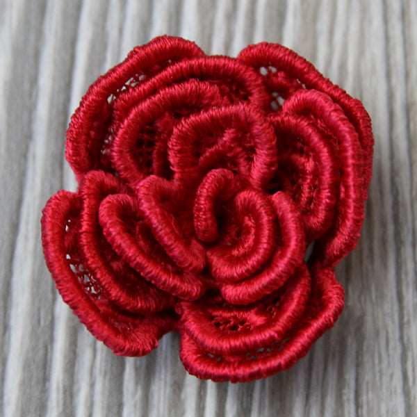 Spiral Rose in 3D (Lace)