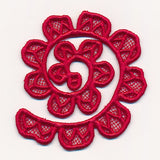 Spiral Rose in 3D (Lace)