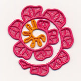 Spiral Peony in 3D (Lace)