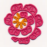 Spiral Peony in 3D (Lace)