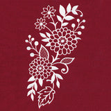 Mum's the Word Flower Spray (Whitework)