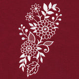 Mum's the Word Flower Spray (Whitework)