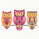 Give a Hoot Owl Trio