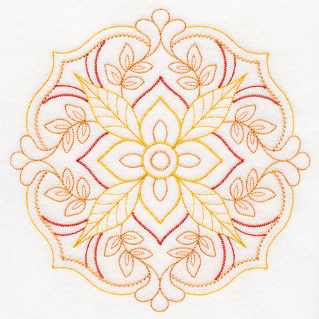 Autumn Elegance Medallion (Vintage)