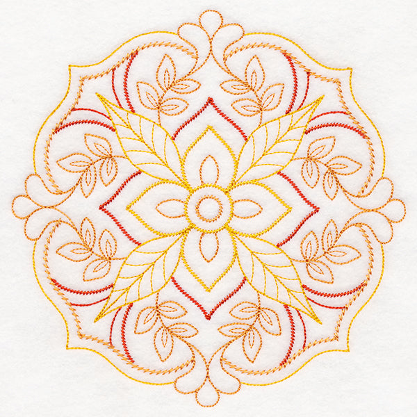 Autumn Elegance Medallion (Vintage)