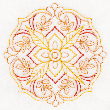 Autumn Elegance Medallion (Vintage)