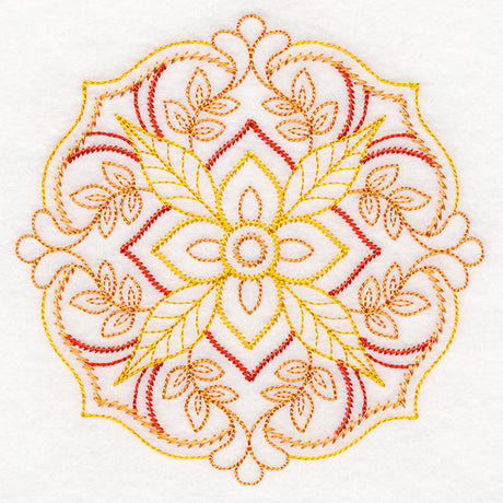 Autumn Elegance Medallion (Vintage)