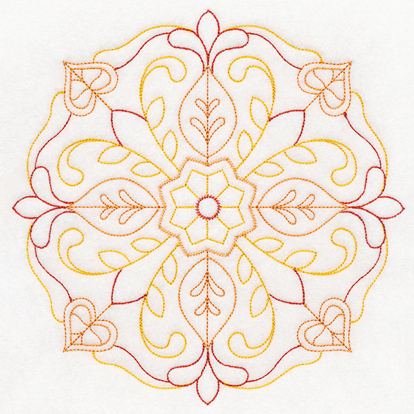 Autumn Flourish Medallion (Vintage)