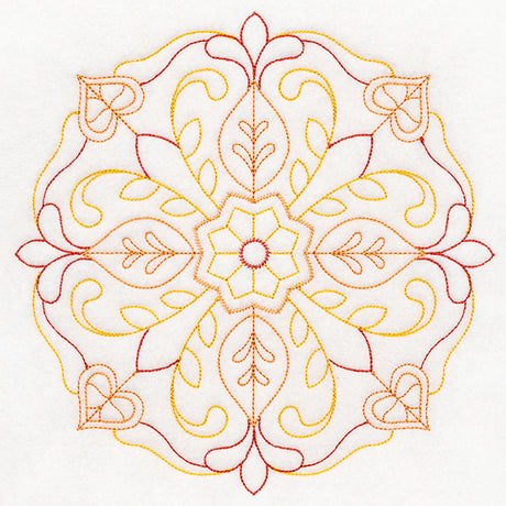 Autumn Flourish Medallion (Vintage)