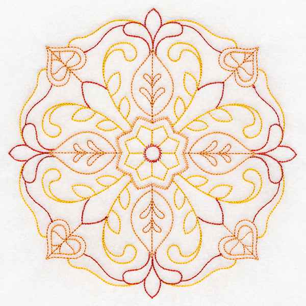 Autumn Flourish Medallion (Vintage)
