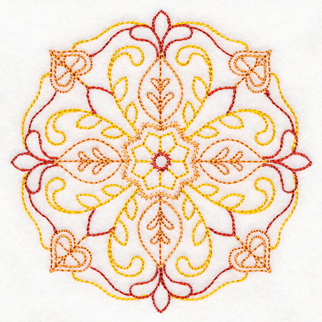 Autumn Flourish Medallion (Vintage)