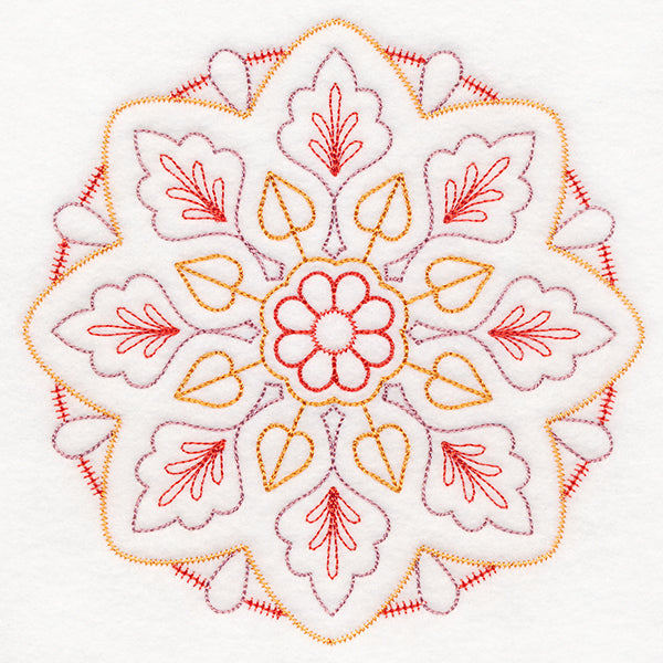 Autumn Glow Medallion (Vintage)