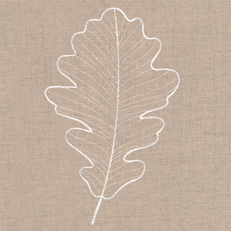 Rustic Autumn Oak Leaf
