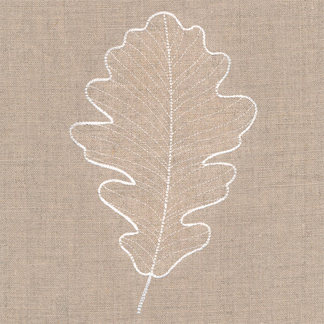 Rustic Autumn Oak Leaf