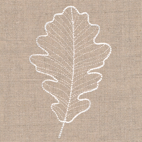 Rustic Autumn Oak Leaf