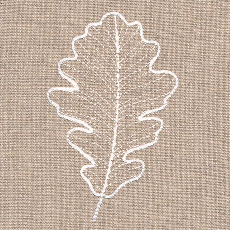 Rustic Autumn Oak Leaf