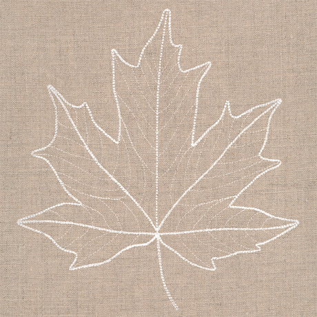 Rustic Autumn Maple Leaf