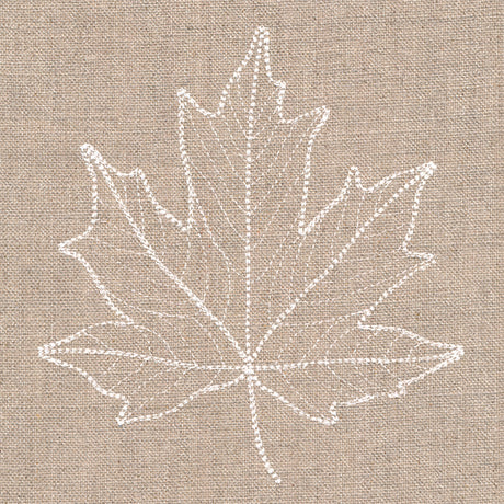 Rustic Autumn Maple Leaf