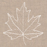 Rustic Autumn Maple Leaf