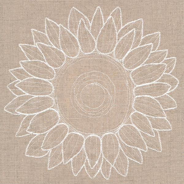 Rustic Autumn Sunflower