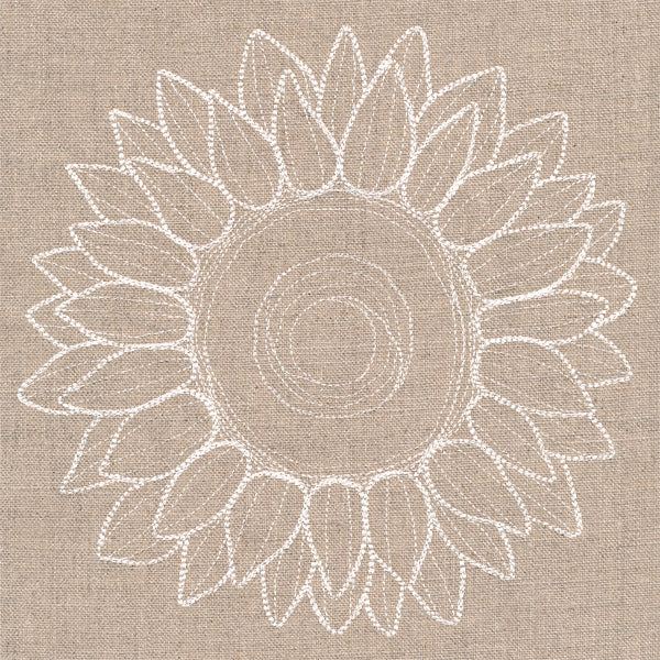 Rustic Autumn Sunflower