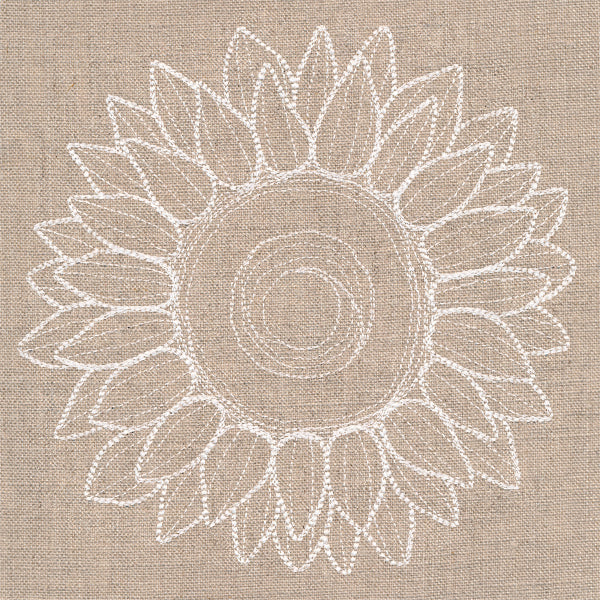 Rustic Autumn Sunflower