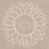 Rustic Autumn Sunflower