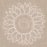 Rustic Autumn Sunflower