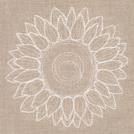 Rustic Autumn Sunflower