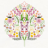 Autumn Wildflower Aspen Leaf