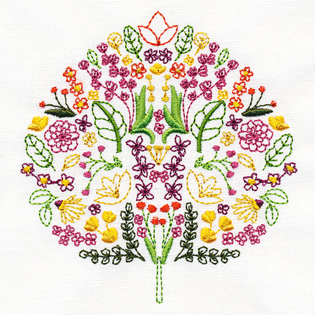 Autumn Wildflower Aspen Leaf