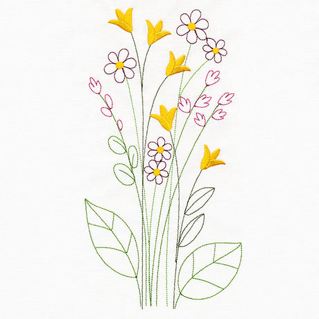 Blossoming Autumn Stems