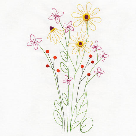 Blooming Autumn Stems