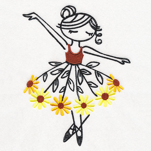 Black Eyed Susan Ballerina