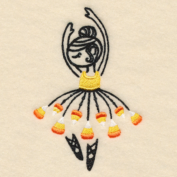 Candy Corn Ballerina