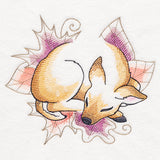 Soft Sleepy Autumn Deer