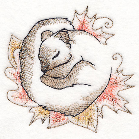 Soft Sleepy Autumn Squirrel