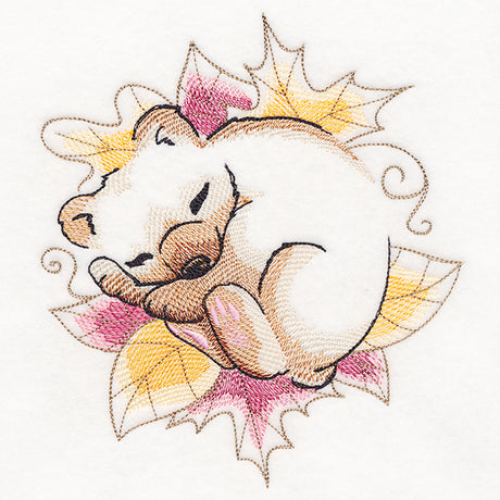 Soft Sleepy Autumn Bear