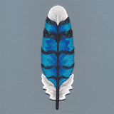 Exquisite Blue Jay Feather (In-the-Hoop)
