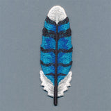 Exquisite Blue Jay Feather (In-the-Hoop)