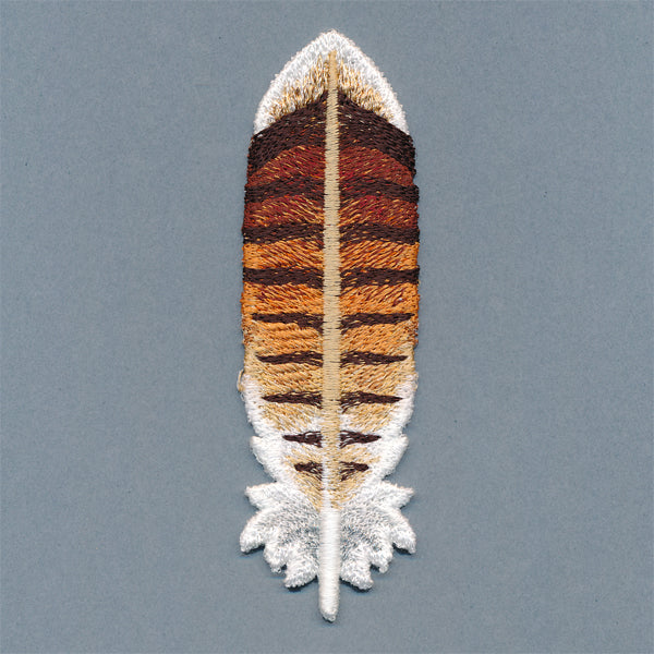 Exquisite Red-tailed Hawk Feather (In-the-Hoop)
