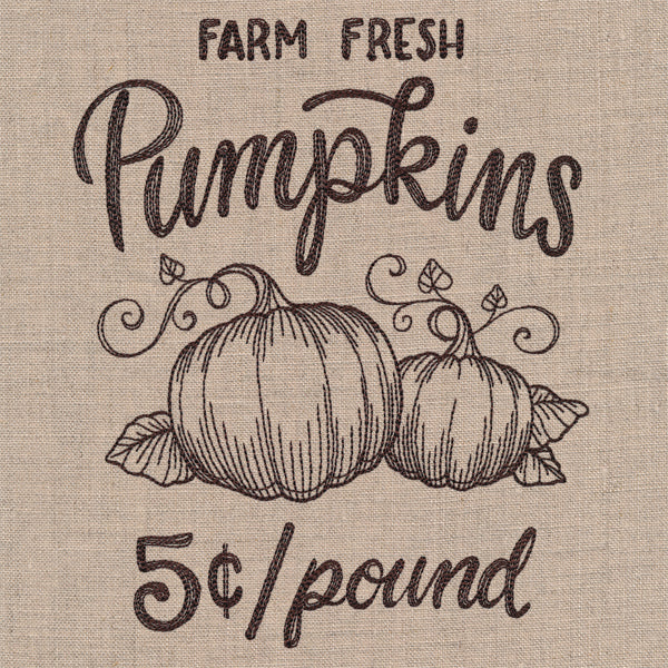 Autumn Market - Farm Fresh Pumpkins