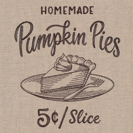 Autumn Market - Homemade Pumpkin Pies