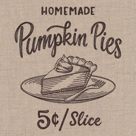 Autumn Market - Homemade Pumpkin Pies