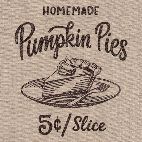 Autumn Market - Homemade Pumpkin Pies