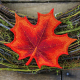 Autumn Maple Leaf (In-the-Hoop)