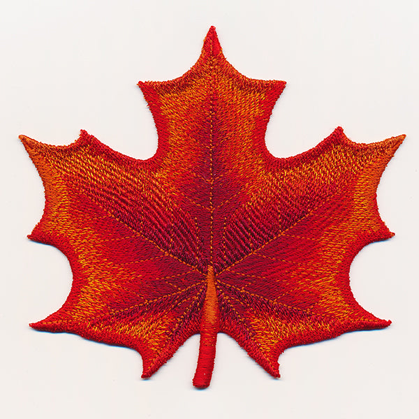 Autumn Maple Leaf (In-the-Hoop)