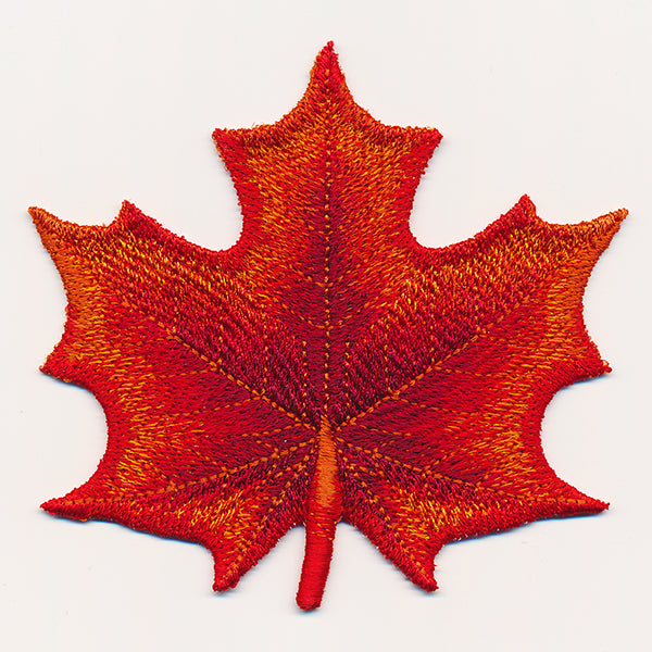 Autumn Maple Leaf (In-the-Hoop)