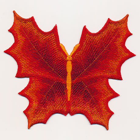 Autumn Maple Leaf Butterfly (In-the-Hoop)